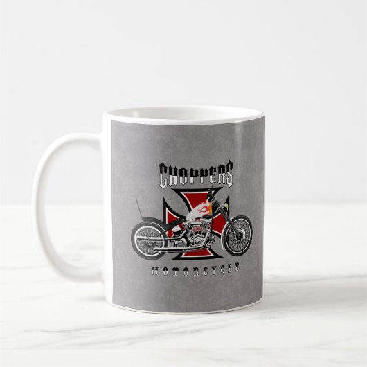 Motorfiets Koffiemok (Links)