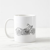 Motorfiets Koffiemok (Links)
