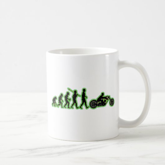 Motorfiets Koffiemok (Rechts)
