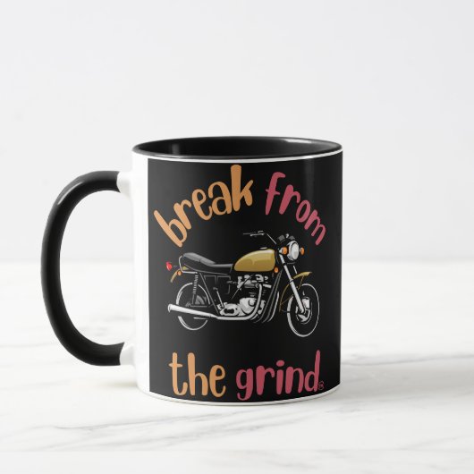 Motorfiets koffiemok mok (Links)