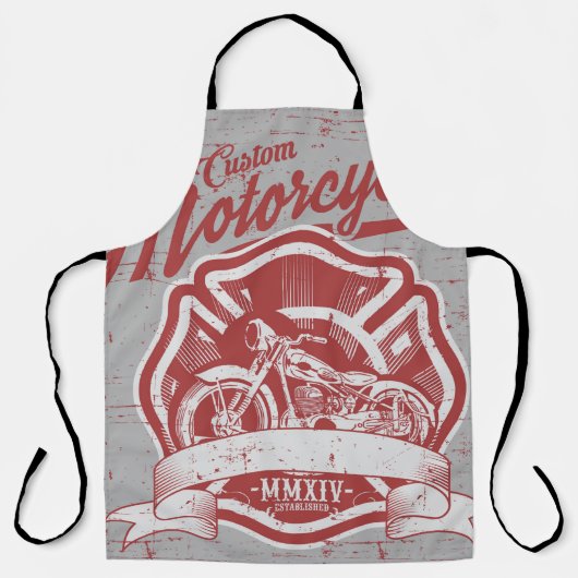 Motorfiets Koken Schort (Voorkant)