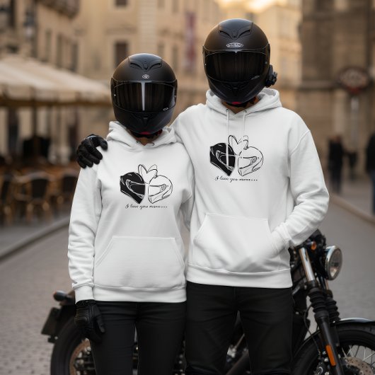 Motorfiets Koppel Hoodie