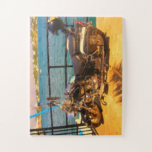 Motorfiets Legpuzzel (Verticaal)