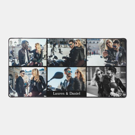 Motorfiets Lover Personaliseer Afbeelding Valentij Bureaumat (Voorkant)