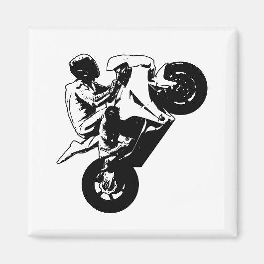 Motorfiets Magneet (Voorkant)