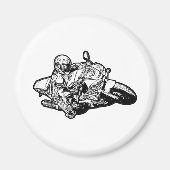 Motorfiets Magneet (Voorkant)