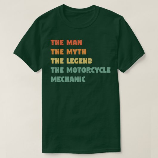 Motorfiets Mechanic Funny Gift for him Motorcycle T-shirt (Design voorkant)