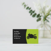 Motorfiets Mechanice Visitekaartjes (Staand voorkant)