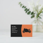 Motorfiets Mechanice Visitekaartjes (Staand voorkant)