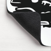 motorfiets met motoraandrijving muismat (Hoek)