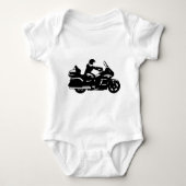 motorfiets met motoraandrijving romper (Voorkant)
