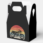 motorfiets met oprolmechanisme bedankdoosjes (Geopend)
