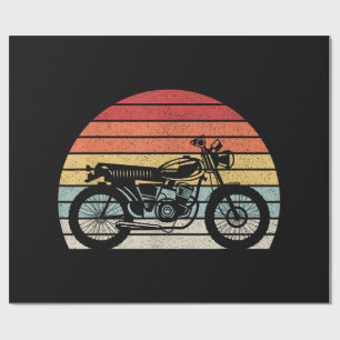  motorfiets met oprolmechanisme cadeaupapier