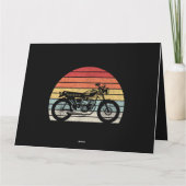  motorfiets met oprolmechanisme kaart (Achterkant)