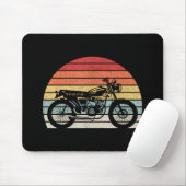 motorfiets met oprolmechanisme muismat (Met muis)