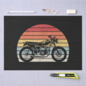 motorfiets met oprolmechanisme tissuepapier (Craft)