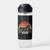 motorfiets met oprolmechanisme waterfles (Achterkant)
