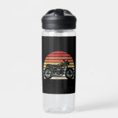 motorfiets met oprolmechanisme waterfles (Voorkant)
