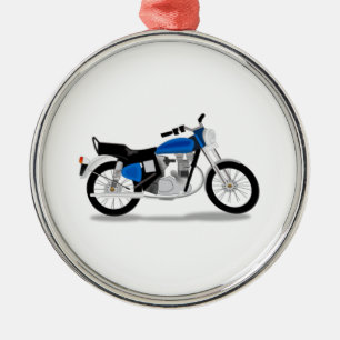 Motorfiets Metalen Ornament