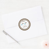 Motorfiets Mobiele Sticker Seal of Adreslabel (Envelop)