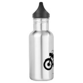 Motorfiets moet aangepaste naam gebruiken waterfles  (Links)