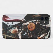 Motorfiets Motor Biker Rijder iPhone 11 Hoesje (Achterkant (horizontaal))