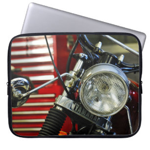 Motorfiets Motor Motorrijder Laptop Hoes