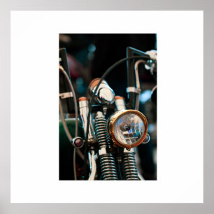 Motorfiets Motor Motorrijder Poster
