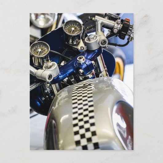 Motorfiets Motor Motorrijder Rijden Ruiter Briefkaart (Voorkant)