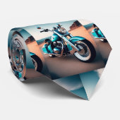  Motorfiets Motorcross Sport Stropdas (Opgerold)