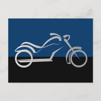 motorfiets motorfiets briefkaart