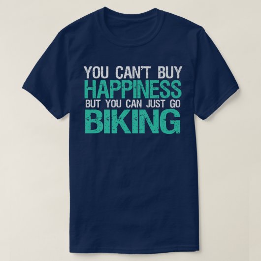 Motorfiets motorfiets fietsen rijden op straat t-shirt (Design voorkant)