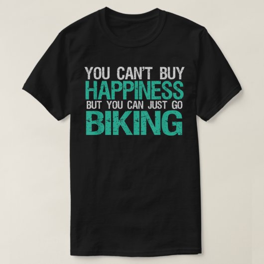 Motorfiets motorfiets fietsen rijden op straat t-shirt (Design voorkant)