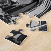 Motorfiets motorfiets, motorfiets legpuzzel (Zijkant)