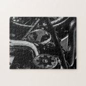 Motorfiets motorfiets, motorfiets legpuzzel (Horizontaal)