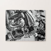 Motorfiets motorfiets, motorfiets legpuzzel (Horizontaal)
