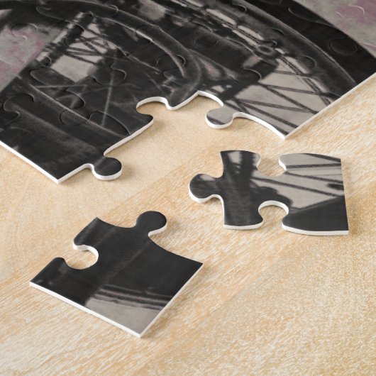 Motorfiets motorfiets, motorfiets legpuzzel (Zijkant)