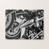 Motorfiets motorfiets, motorfiets legpuzzel (Horizontaal)