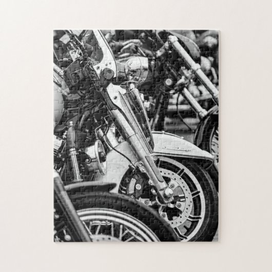 Motorfiets motorfiets, motorfiets legpuzzel (Verticaal)