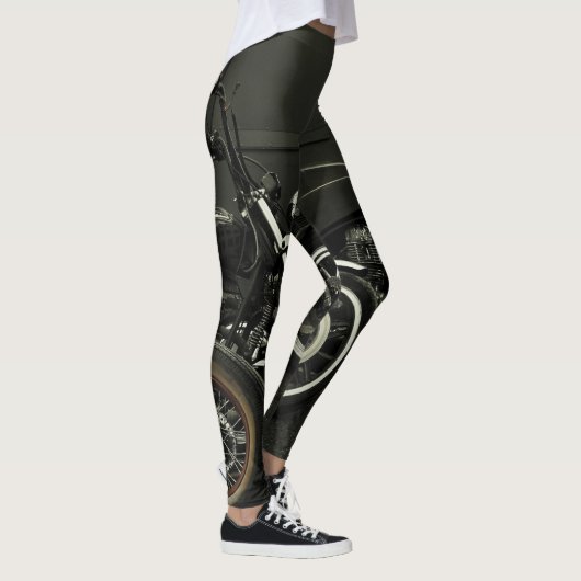 Motorfiets motorfiets, motorfiets, motorfietsen leggings (Rechts)