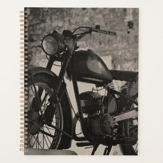 Motorfiets motorfiets, motorfiets planner (Voorkant)