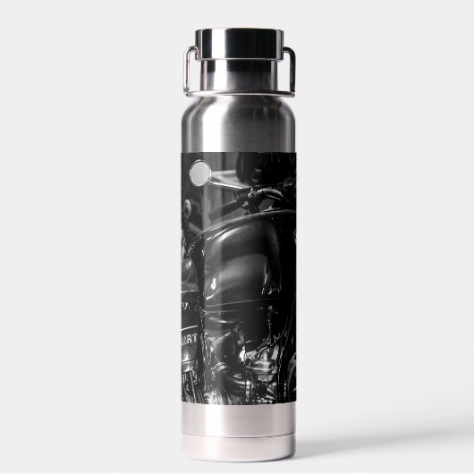 Motorfiets motorfiets, motorfiets waterfles (Achterkant)