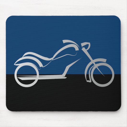 motorfiets motorfiets muismat (Voorkant)