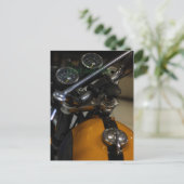 Motorfiets Motorrijder Briefkaart (Staand voorkant)