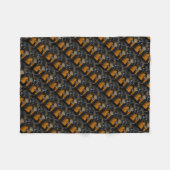 Motorfiets Motorrijder Fleece Deken (Voorkant (Horizontaal))