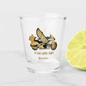 Motorfiets motorrijder goldwing stijl shot glas (Voorkant)