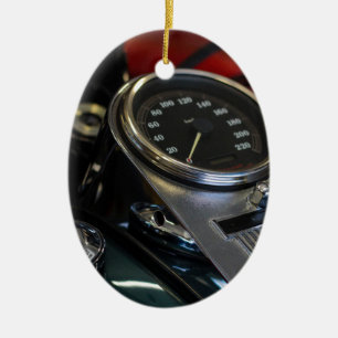 Motorfiets Motorrijder Keramisch Ornament