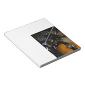 Motorfiets Motorrijder Notitieblok (Schuin)