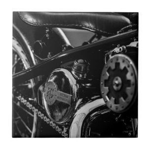 Motorfiets Motorrijder Rit Rijder Tegeltje