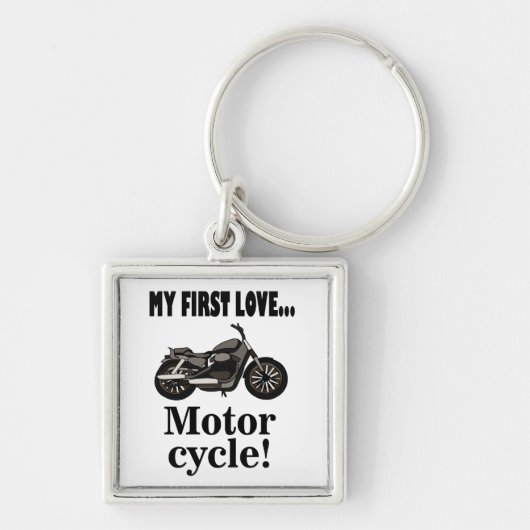 Motorfiets Motorrijder Sleutelhanger (Voorkant)